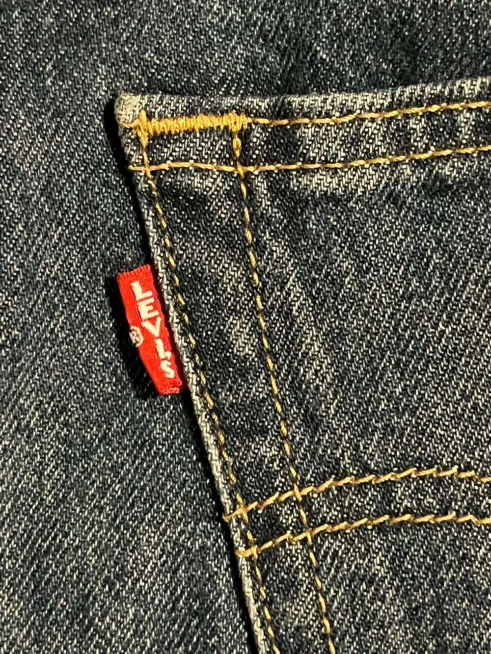 Levi's Dark Blue Denim Jean Shorts